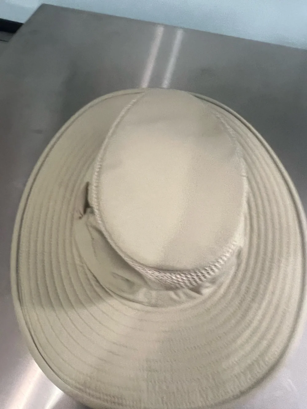 Tilley Airflow Wide-Brim Sun Hat in Light Tan - Picture 1 of 3